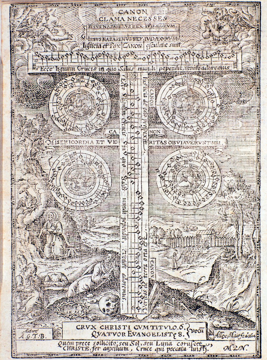 Stránka převzata z Compendium of Music od Adama Gumpelzhaimera od Unknown artist
