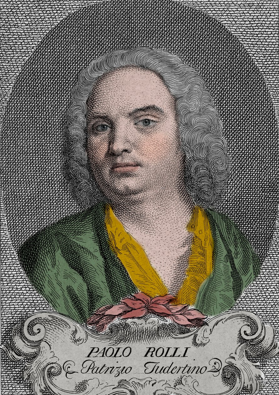 Paolo Antonio Rolli (1687-1765) básník a libretista italské opery 18. století - Portrét Paola Antonia Rolliho (1687-1765), italský básník od Unknown artist