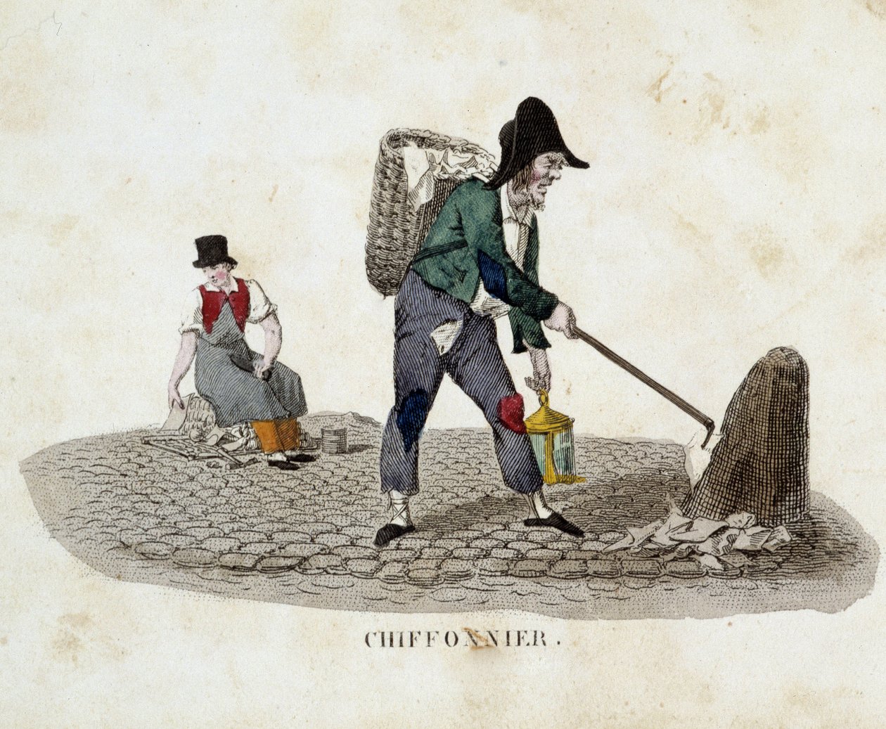 Sběrač papíru od Unknown artist