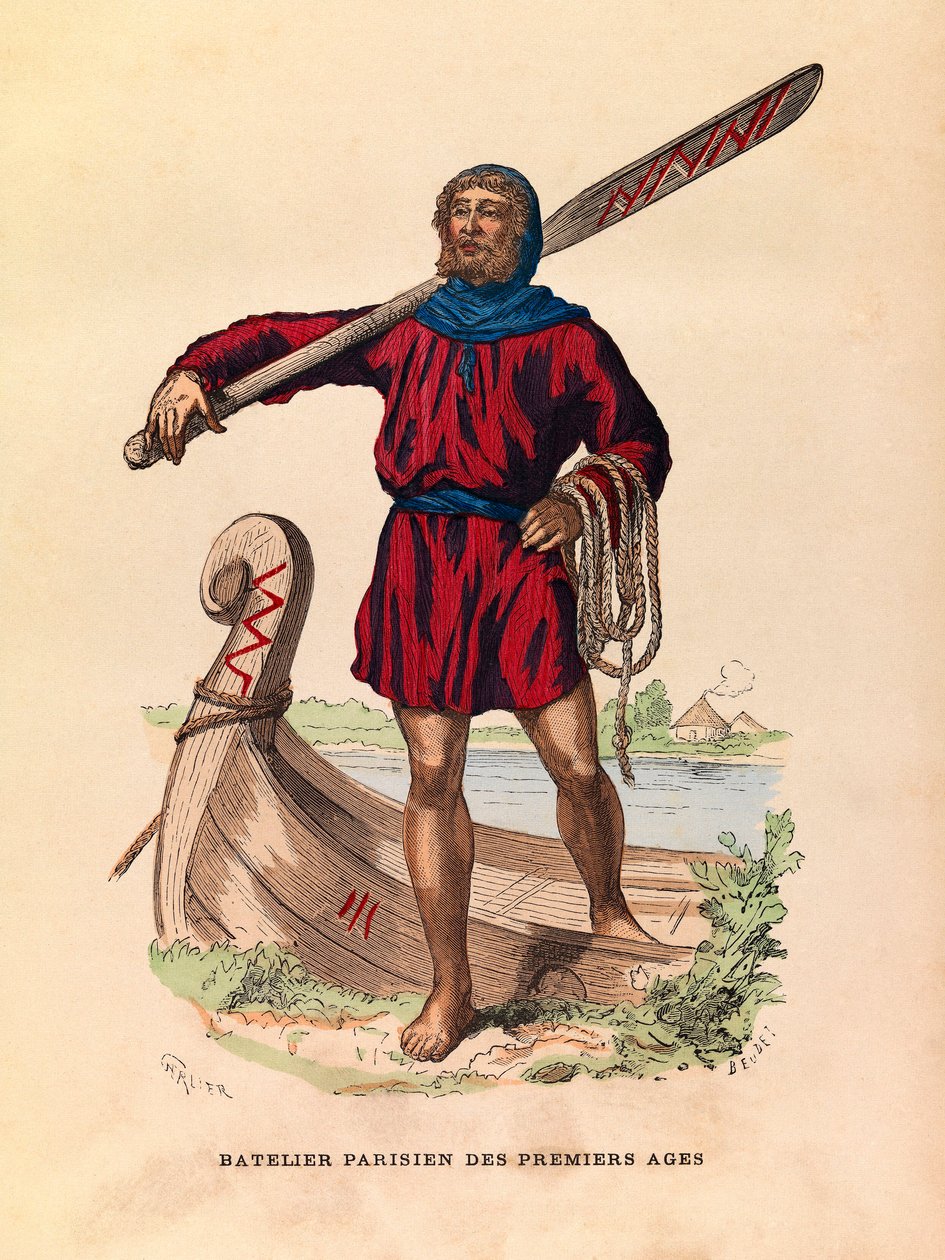 Pařížský lodník za starověku od Unknown artist