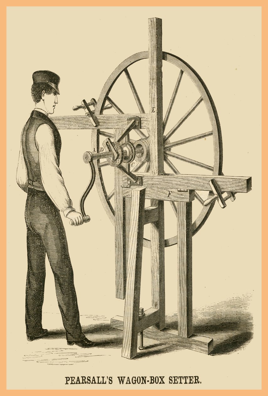 Pearsalls Wagon-Box Setter od Unknown Artist