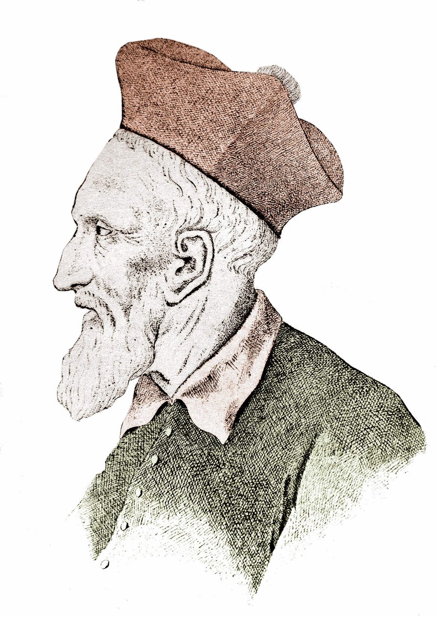 Philip Neri (Filippo Neri) 1515-1595 italský kněz zakladatel oratoře. od Unknown artist