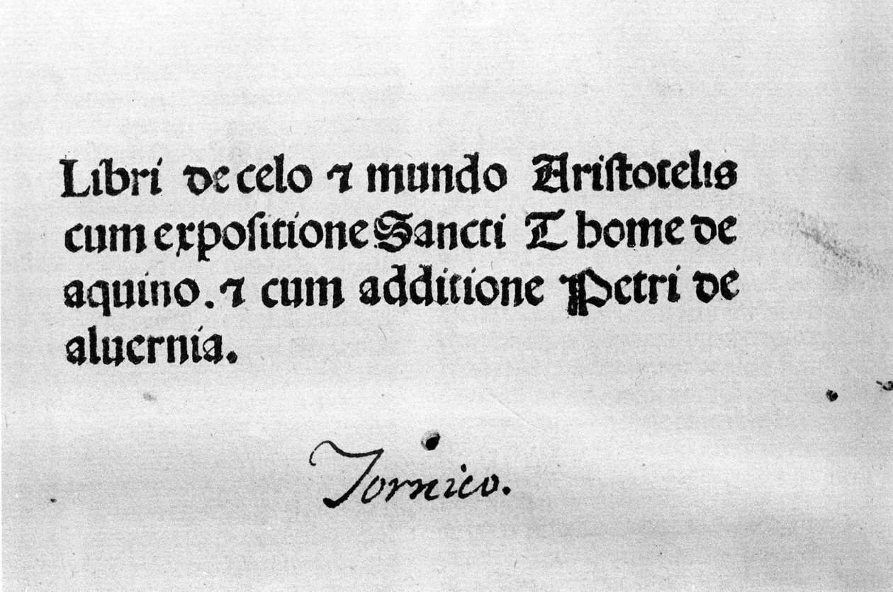 Filosofie chudých od Alberta Velikého (= Albert Magnus 1206 - 1280), německého teologa a filozofa. Brescia od Unknown artist