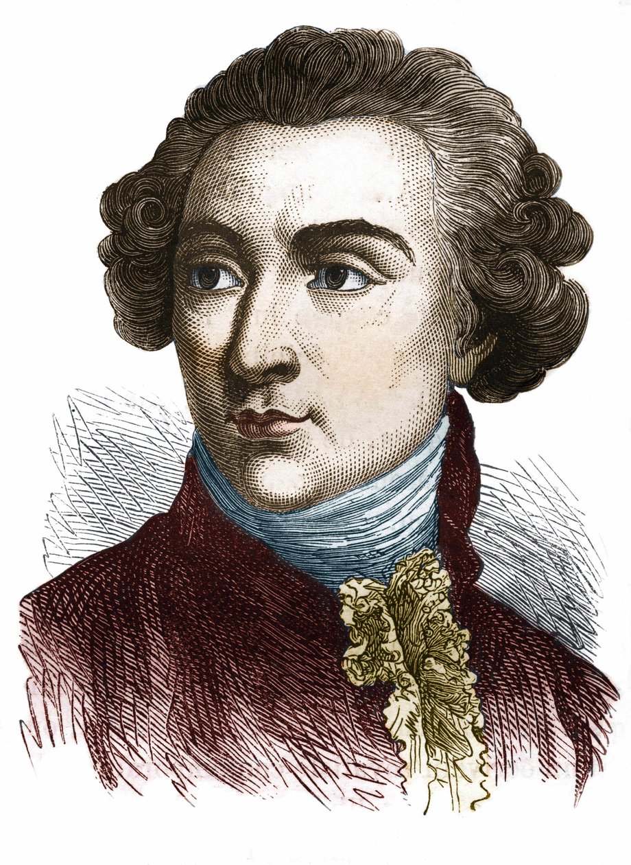 Pierre Choderlos de Laclos (1741-1803), francouzský spisovatel. od Unknown artist