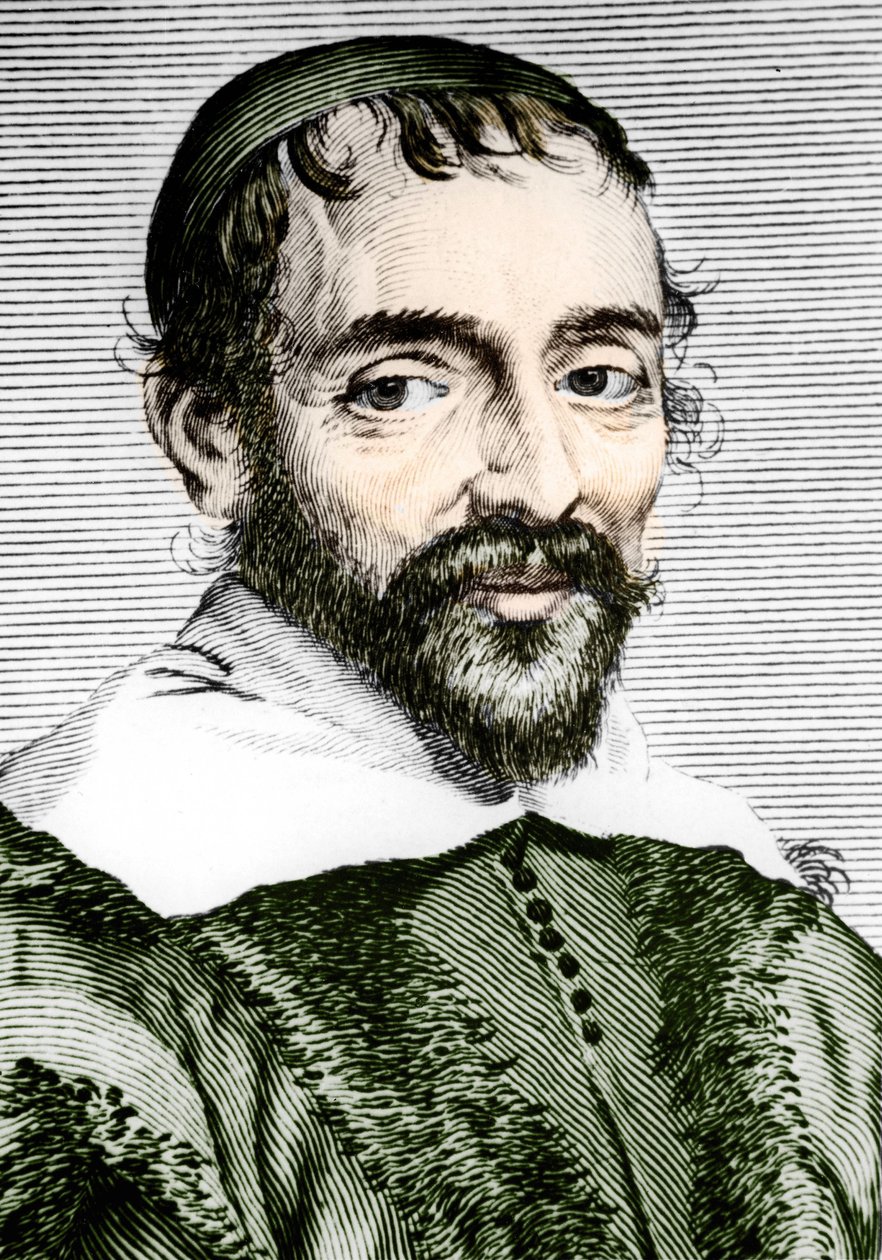 Pierre Gassendi (1592-1655), francouzský filozof, astronom, matematik a fyzik. od Unknown artist