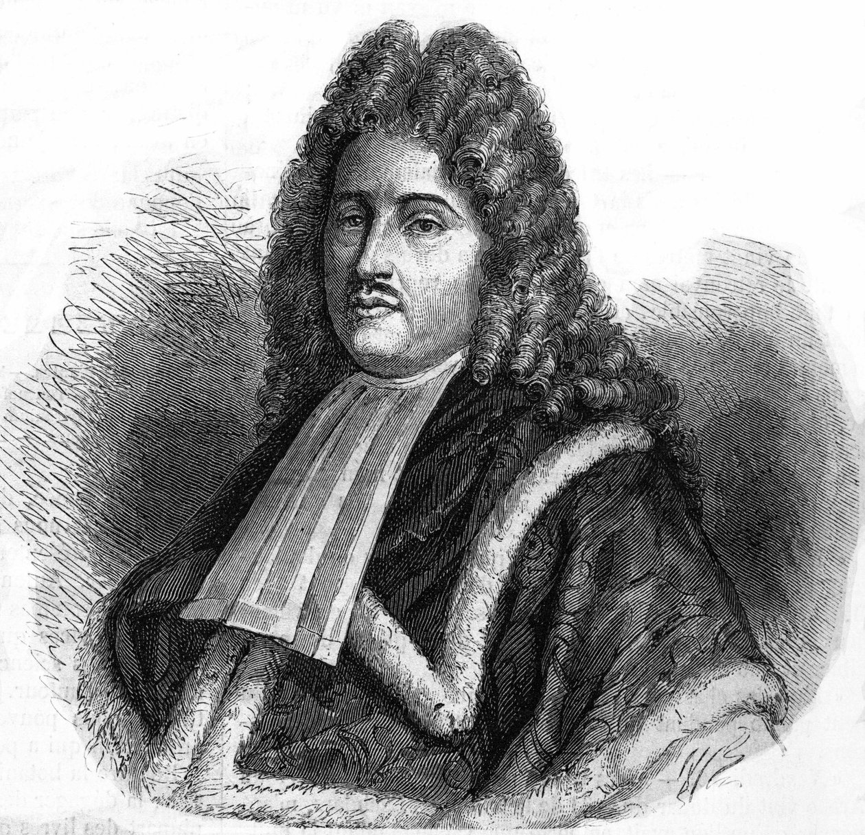 Pierre Magnol , francouzský lékař a botanik 1638-1715 od Unknown artist