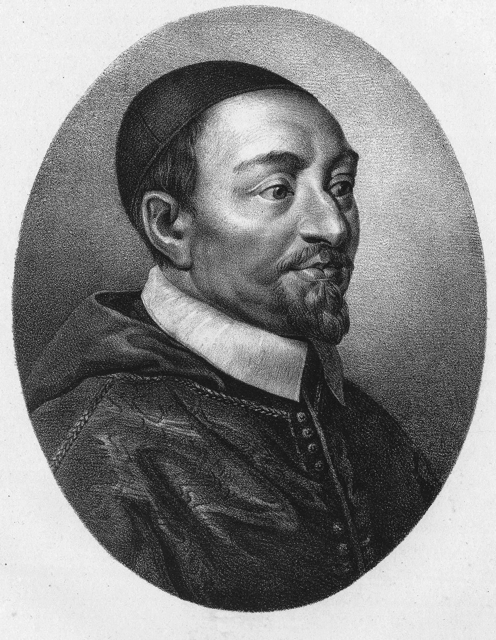 Pierre de Bérulle (1575-1629), francouzský kardinál a duchovní spisovatel. od Unknown artist