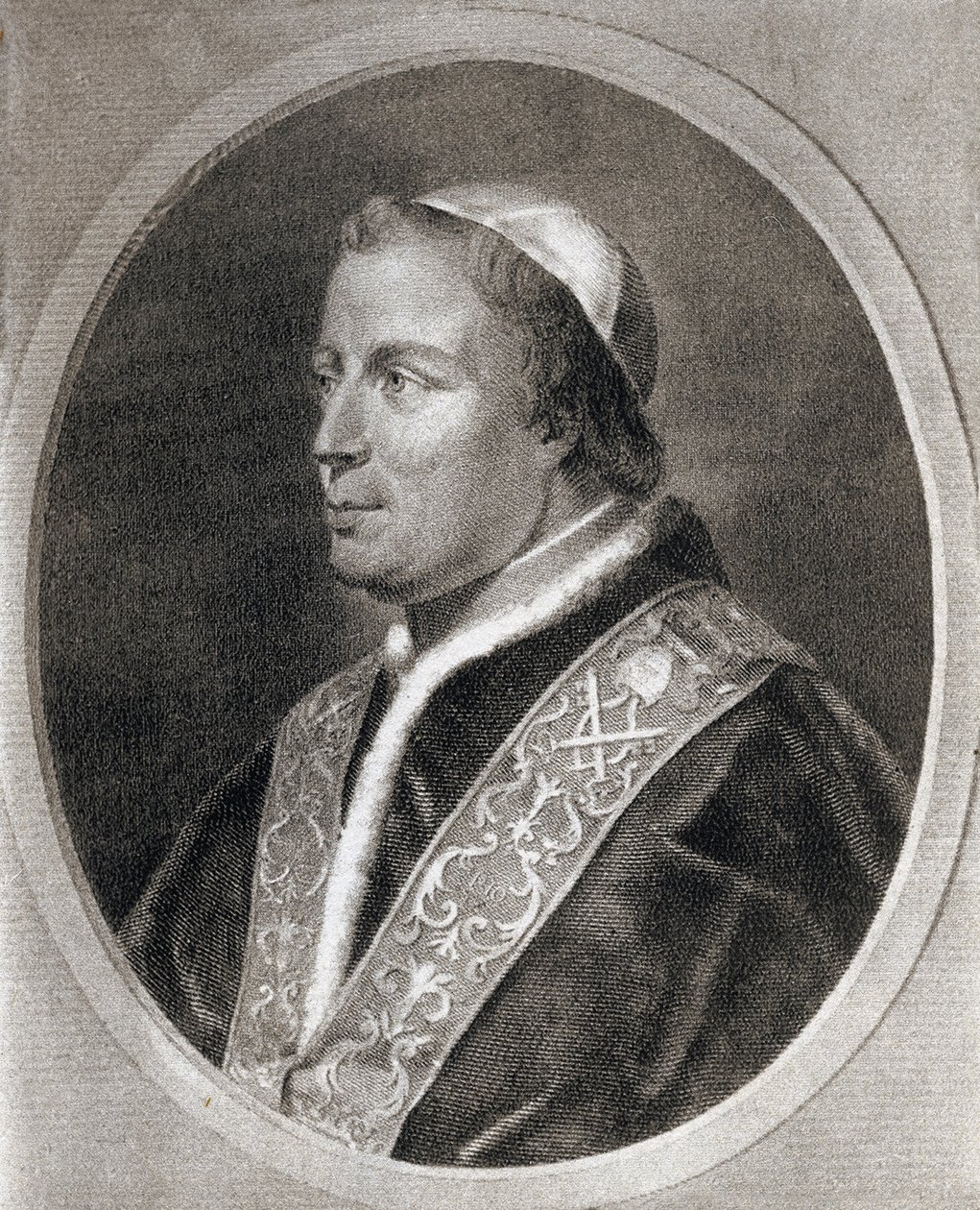 Papež Pius Ix (rytina) od Unknown artist