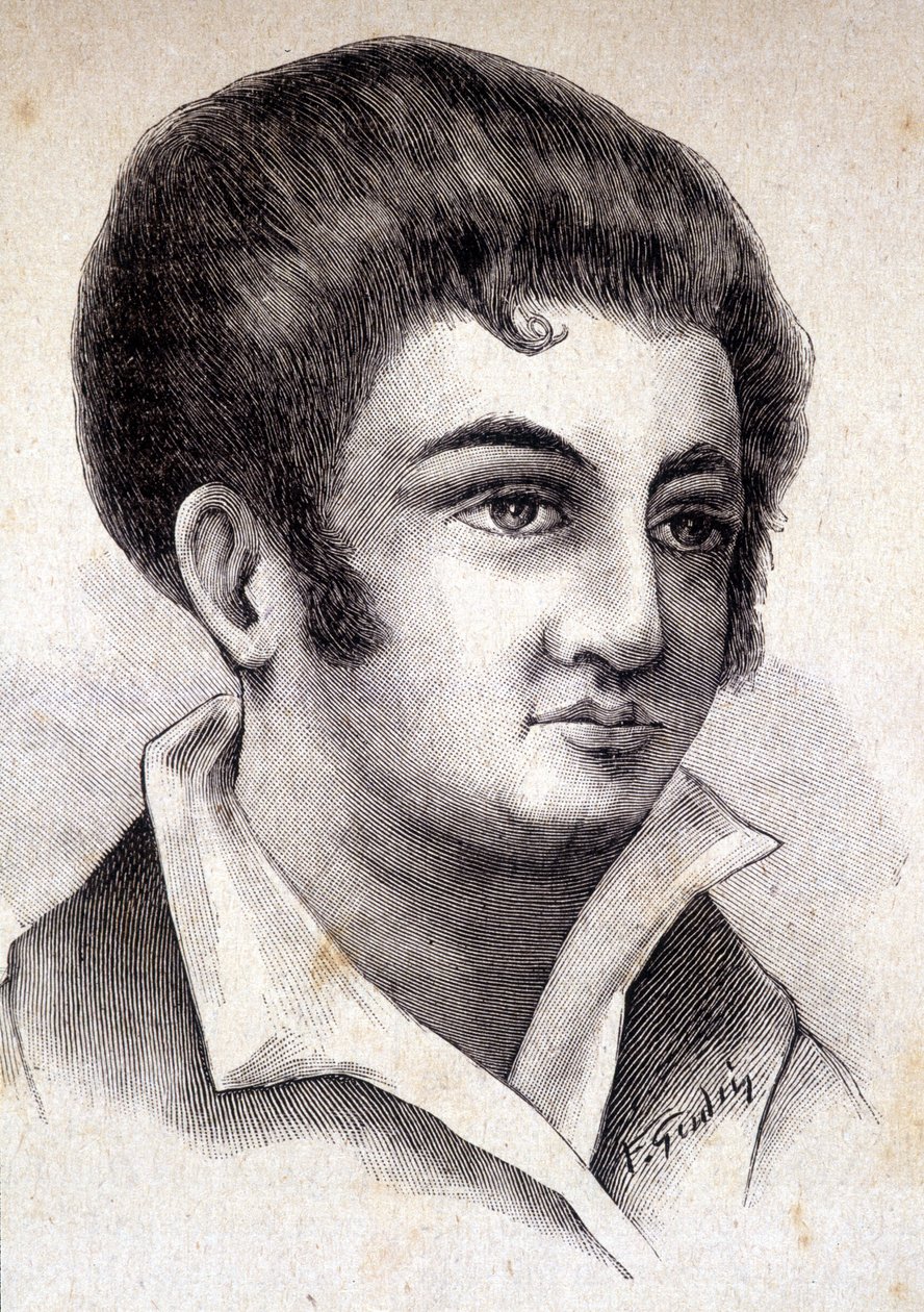 Portrét Jean Flévée, intimní korespondent Napoleona I. (1767 - 1839) - v „“Les Contemporains“, n. d. koncem 19. století. od Unknown artist