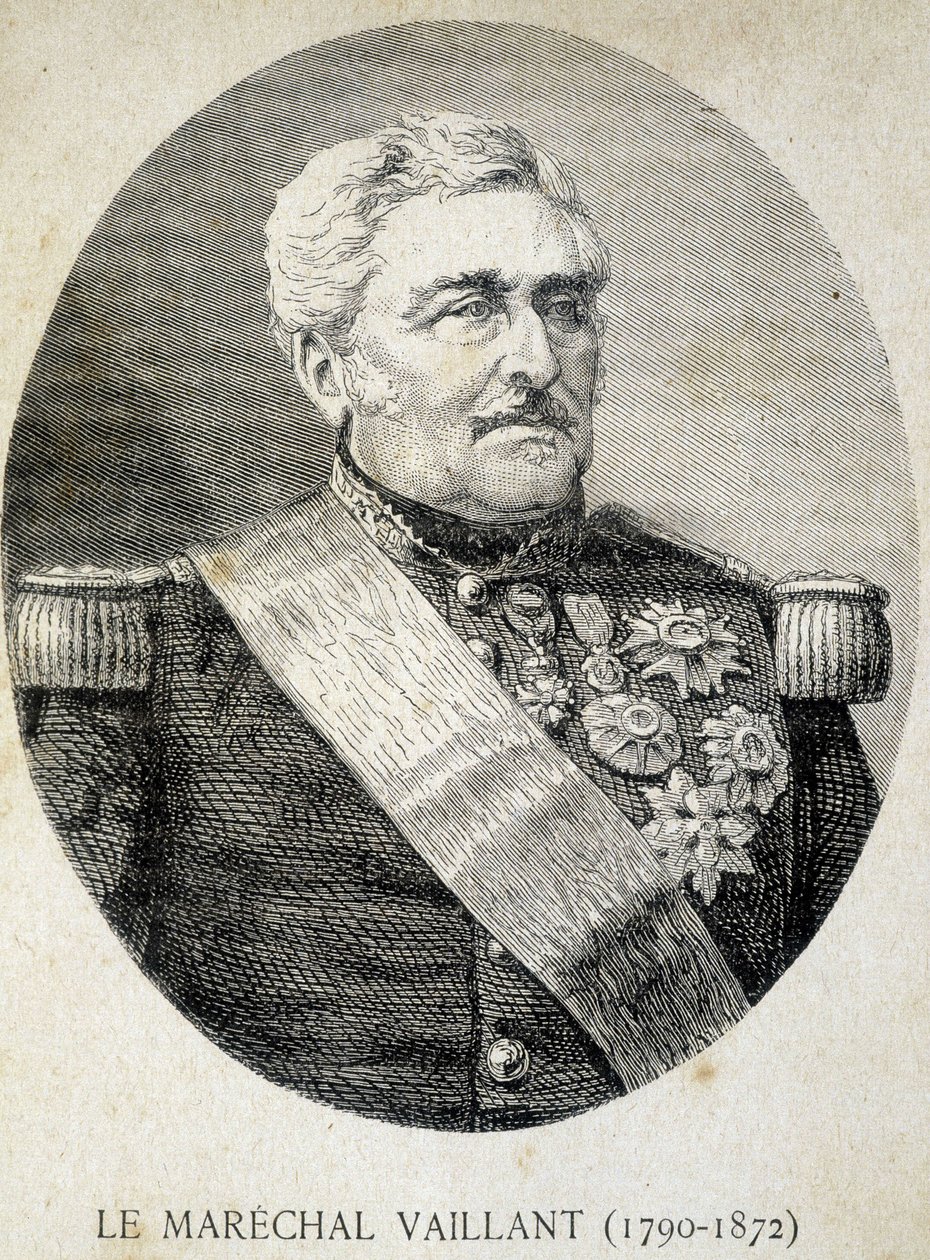 Portrét maršála Vaillanta (1790 - 1872) - v „“Les Contemporains“, n. d. koncem 19. století. od Unknown artist