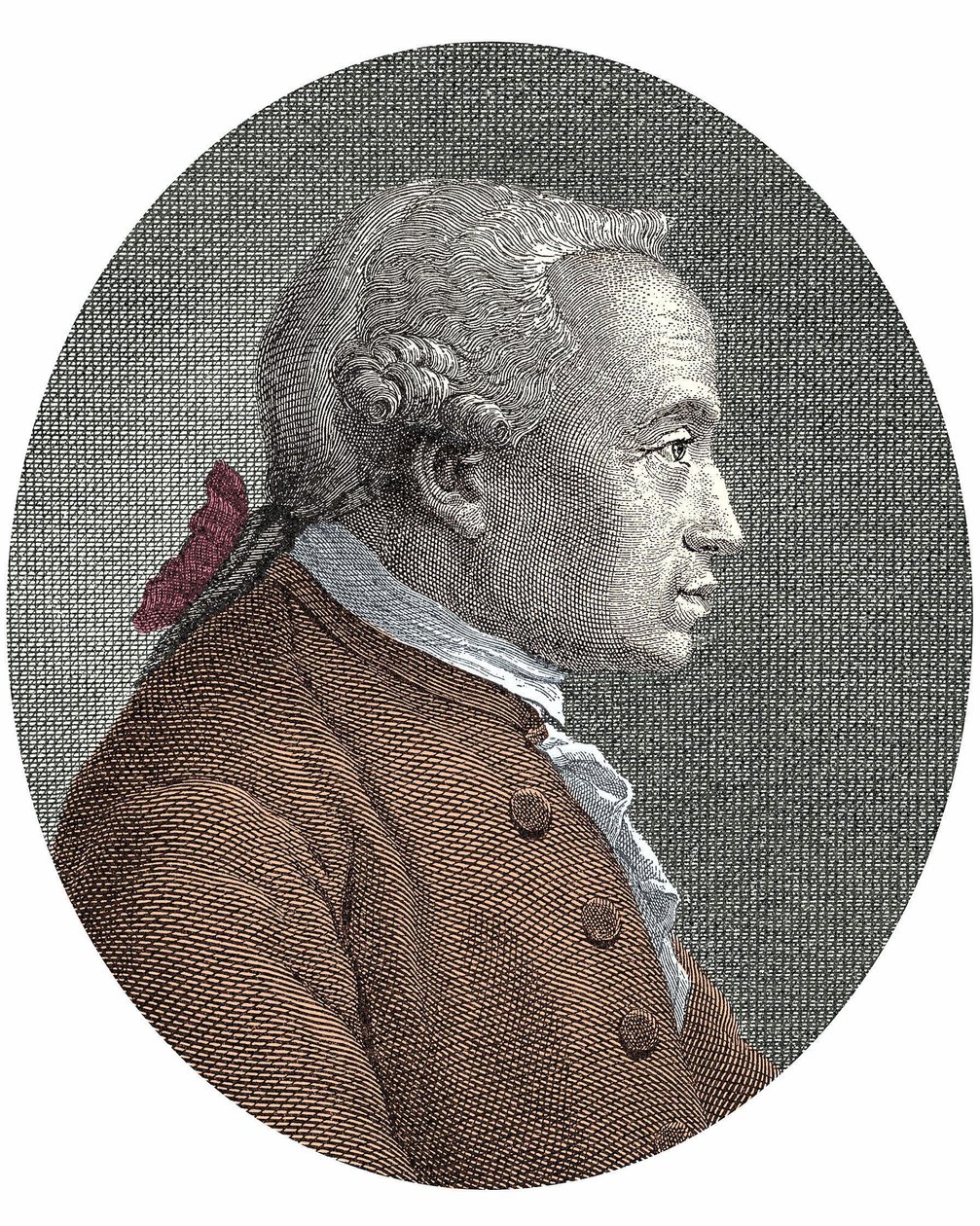 Portrét (Immanuela) Emmanuela KantKanta (1724 - 1804) německého filozofa od Unknown artist