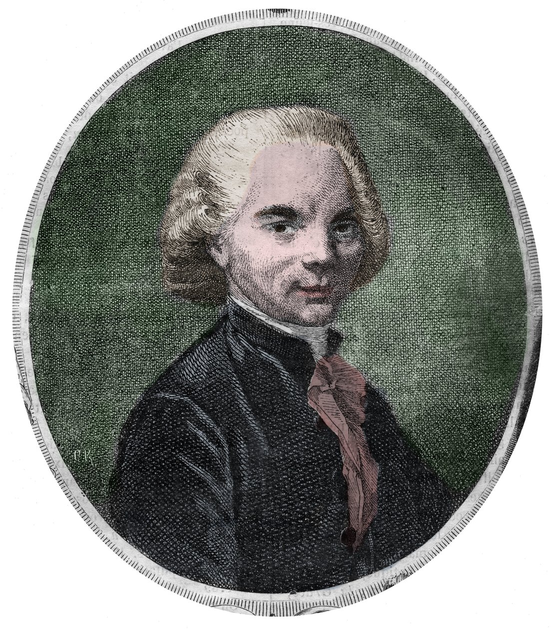 Portrét abbé Delille. Jacques Delille , francouzský básník a duchovní (1738-1813). od Unknown artist