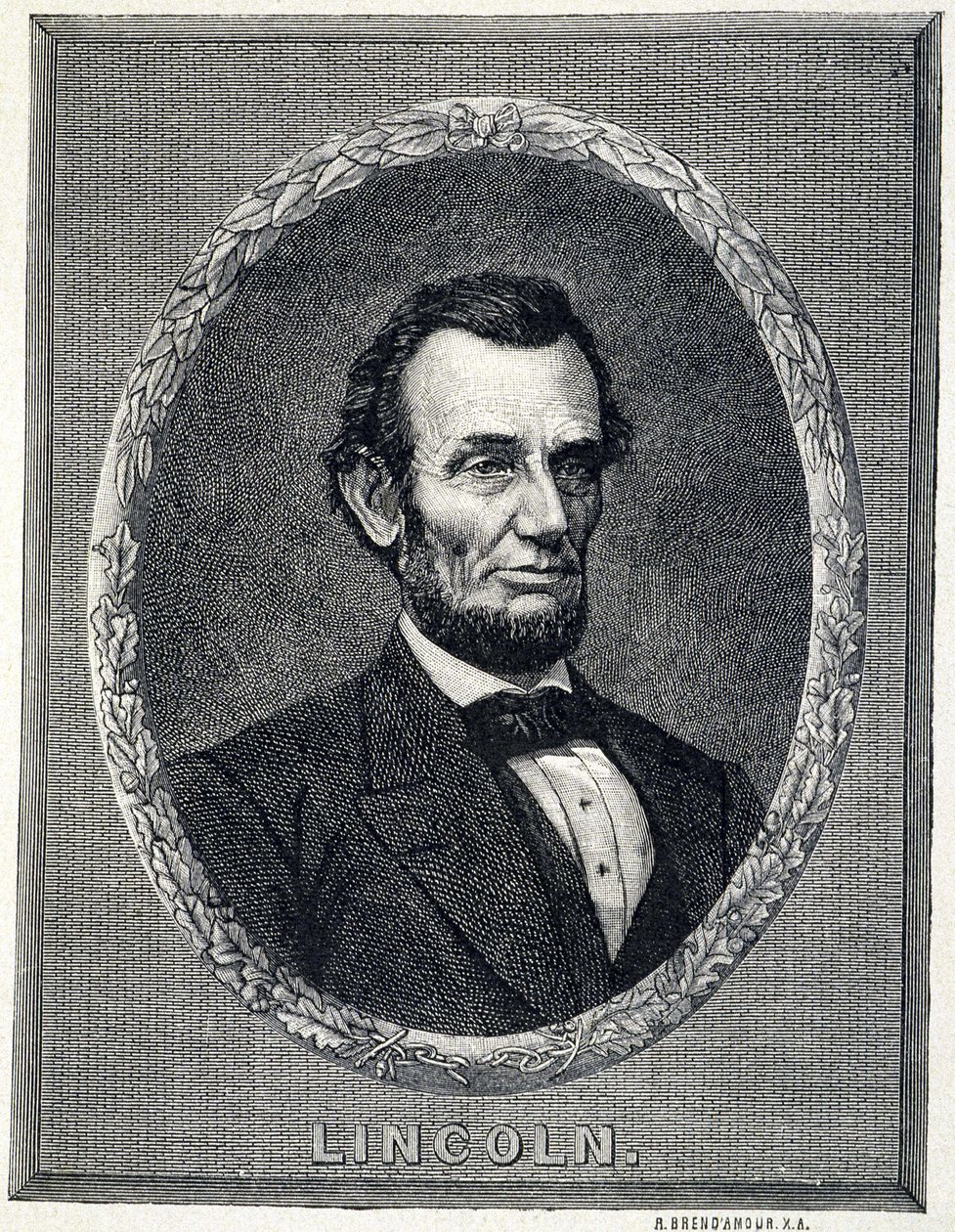 Portrét Abrahama Lincolna (1809¿1865), prezidenta Spojených států amerických od Unknown artist