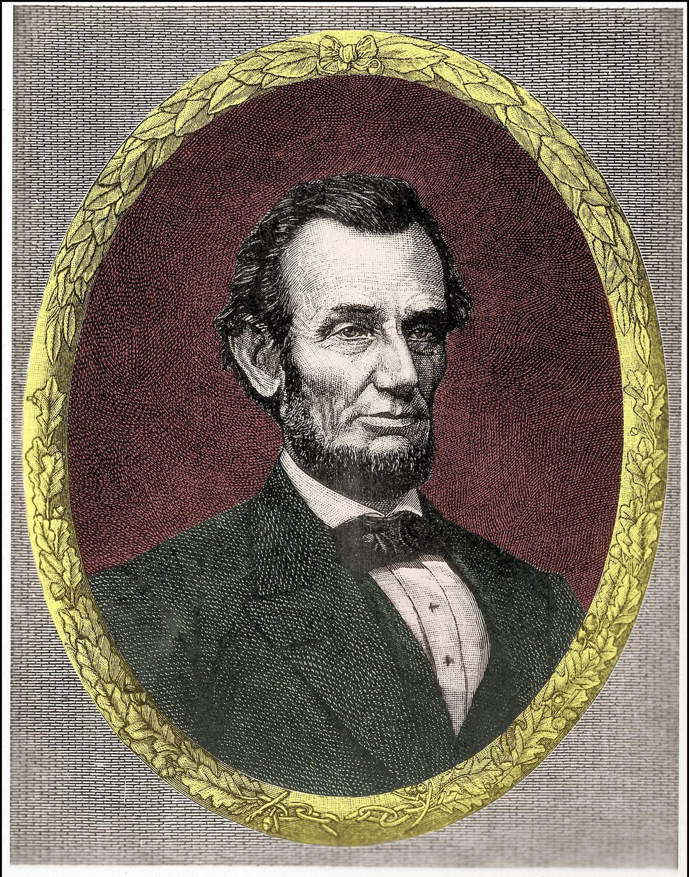 Portrét Abrahama Lincolna (1809 - 1865) 16. prezident Spojených států (1861 - 1865) od Unknown artist
