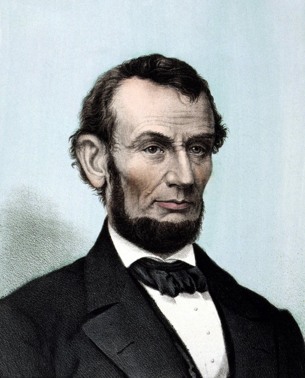 Portrét Abrahama Lincolna (1809 - 1865) 16. prezidenta Spojených států amerických. od Unknown artist