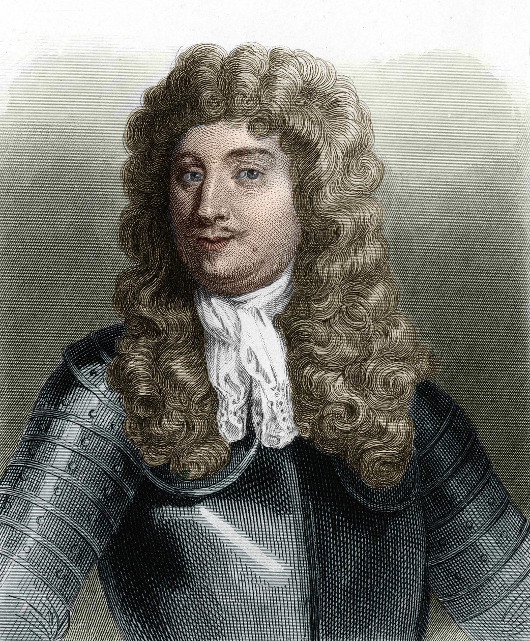 Portrét Abrahama, markýze Duquesna (1610 - 1688), francouzského námořníka - v Histoire des Français od Lavallée, rytina, nd. od Unknown artist