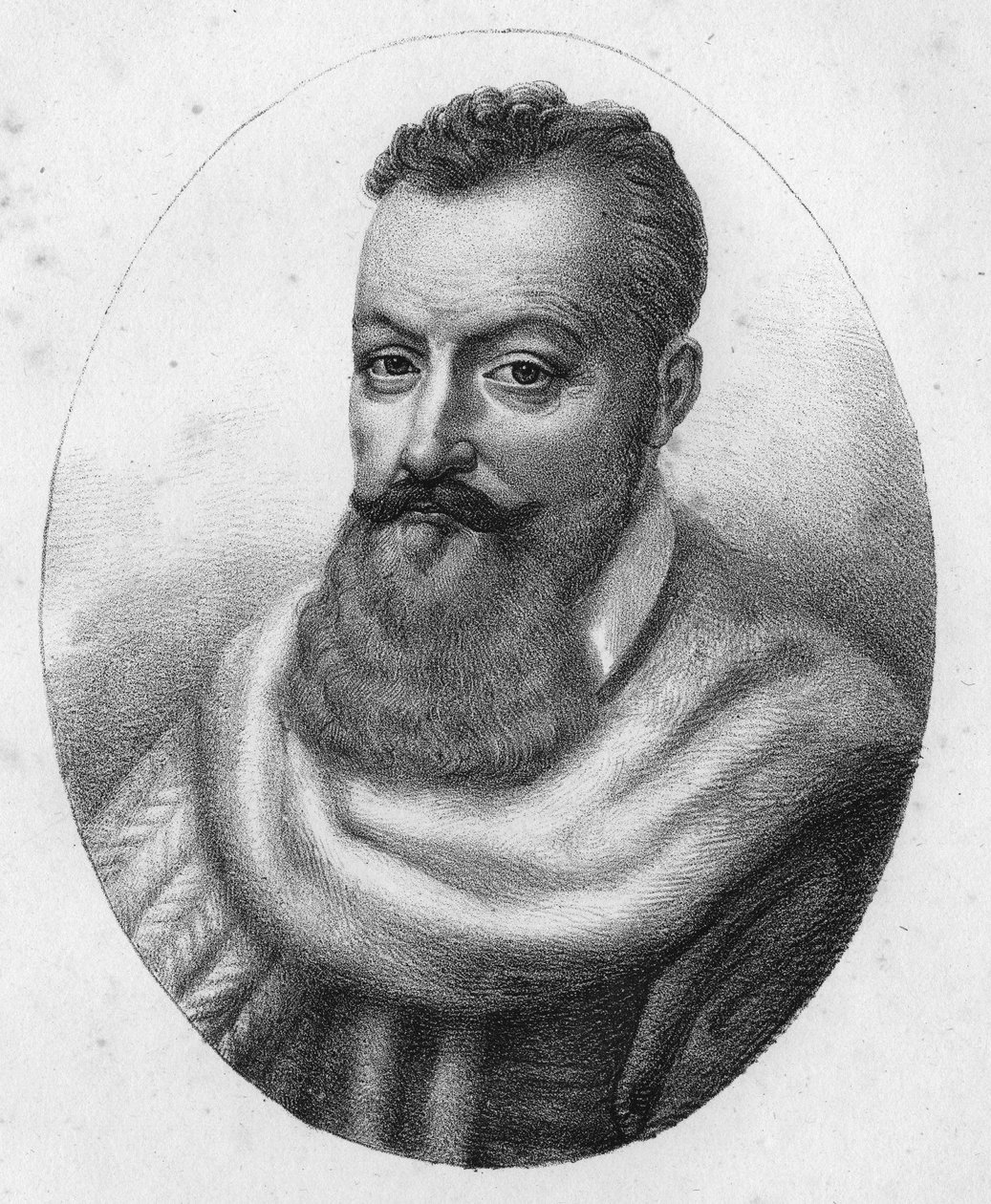 Portrét Achilles de Harlay, hrabě z Beaumont Magistrat (1536 až 1619). od Unknown artist