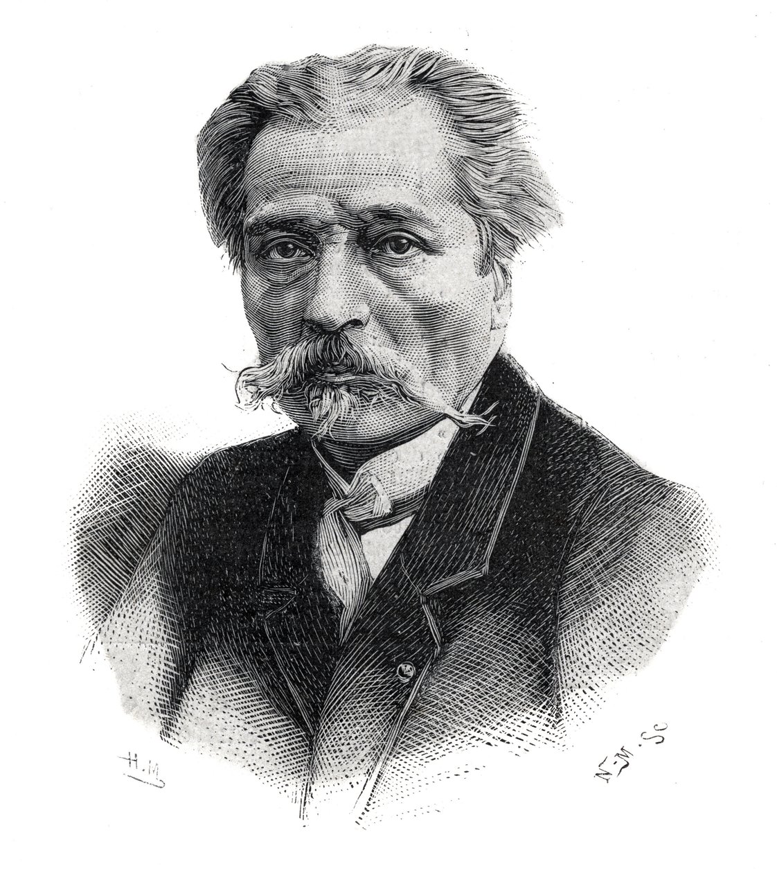 Portrét Aime Millet, francouzský sochař, rytec, medailon a malíř (1819 -1891) od Unknown artist