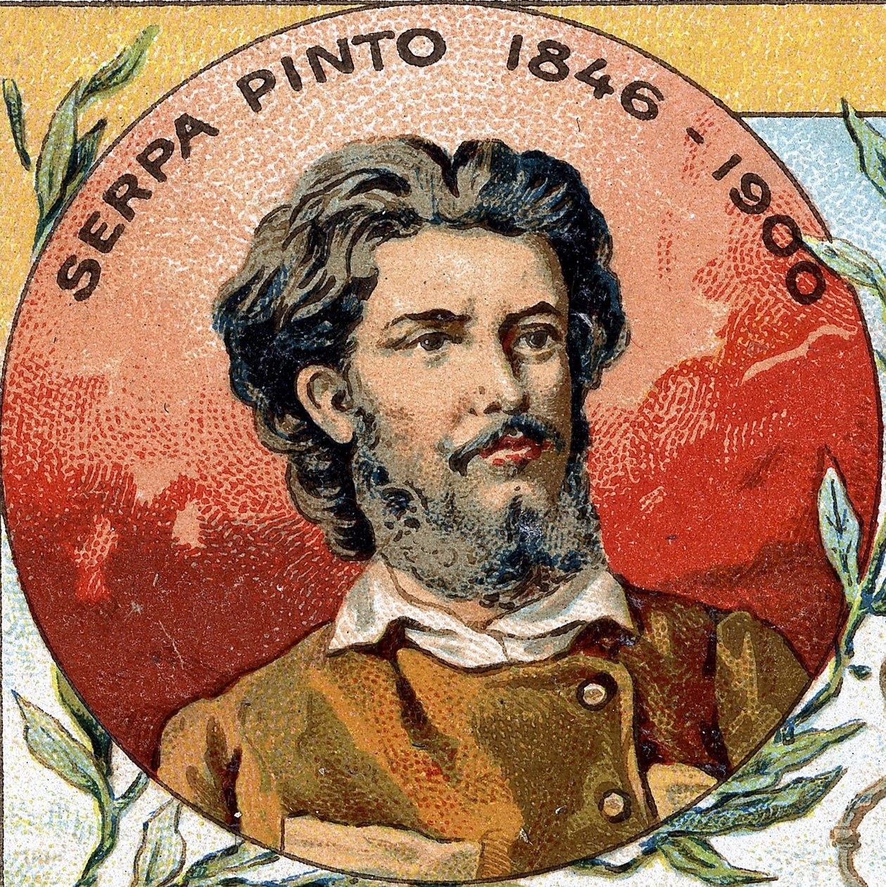 Portrét Alexandra Alberta da Rocha Serpa Pinto. Portugalský průzkumník (1846 až 1900). od Unknown artist