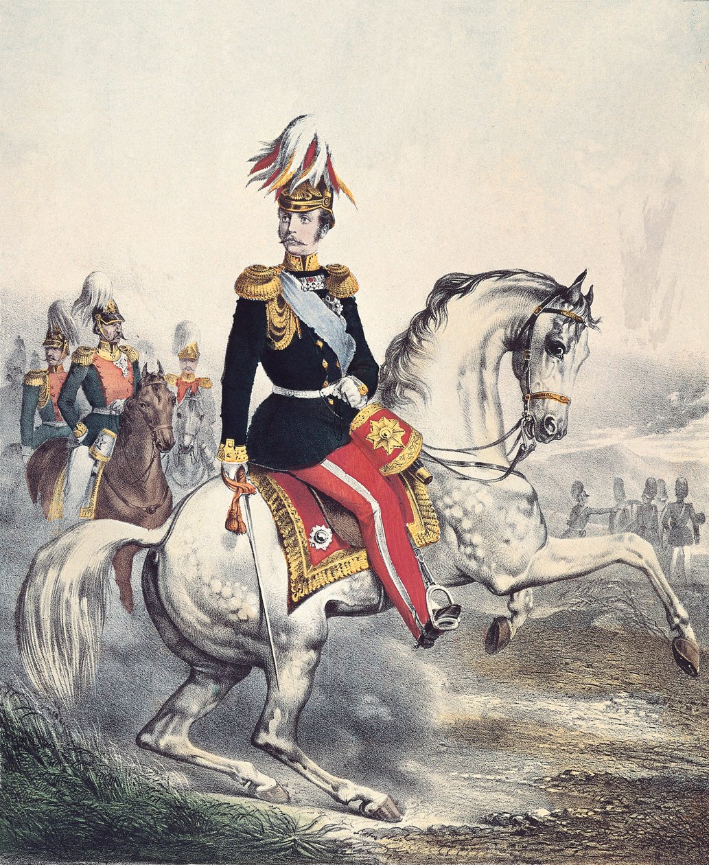 Portrét Alexandra II Nikolajeviče (barevná rytina) od Unknown artist
