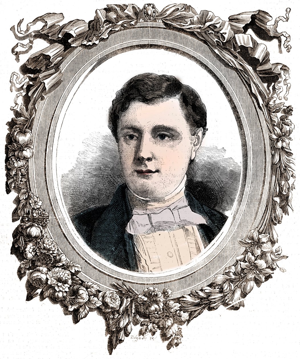 Portrét Alexandra Josepha Colonna-Walewského (1810-1868), přirozeného dítěte Napoleona a Marie Walewské, ministra zahraničních věcí ve Francii - Alexandre Joseph Colonna (1810-1868), hrabě Walewski, syn Napoleona I. a Marie Walewské, francouzský politik . od Unknown artist
