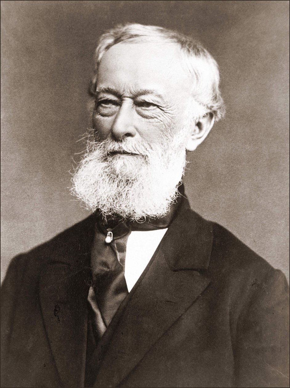 Portrét Alfreda Kruppa (1812 - 1887), fotografie v letech 1870 - 1887. od Unknown artist