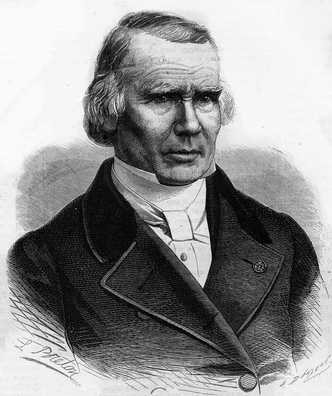 Portrét Alfreda Louise Marie Velpeau (1795 - 1867), francouzského chirurga. od Unknown artist