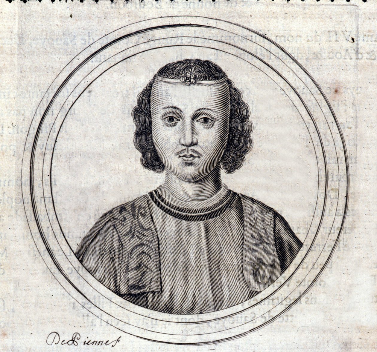 Portrét Amedee VII Savojského známého jako Červený hrabě. od Unknown artist