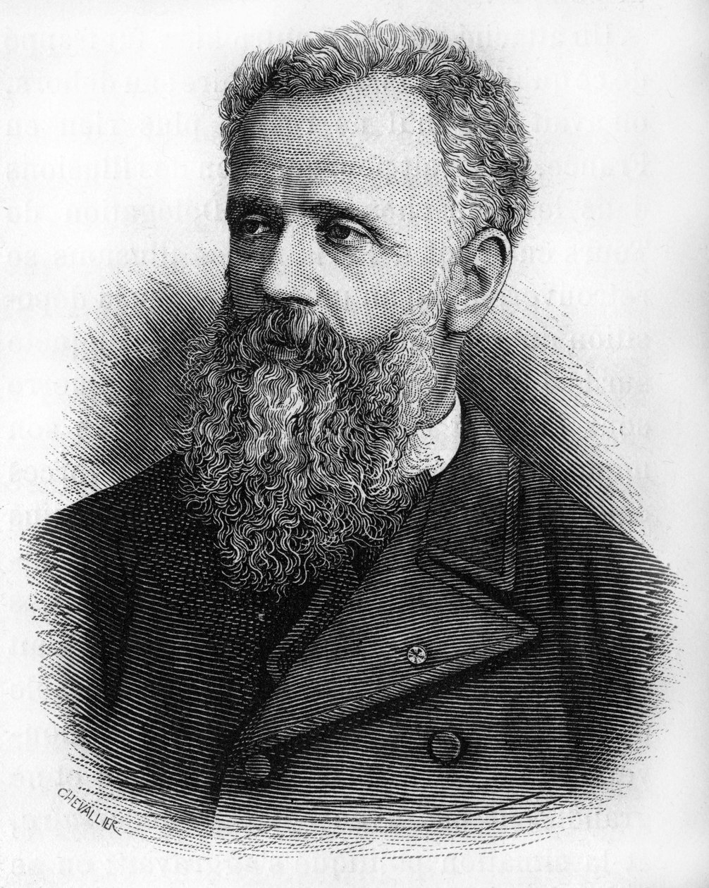 Portrét Anatole de la Forge. 1820-1892. Prefekt národní obrany od Unknown artist