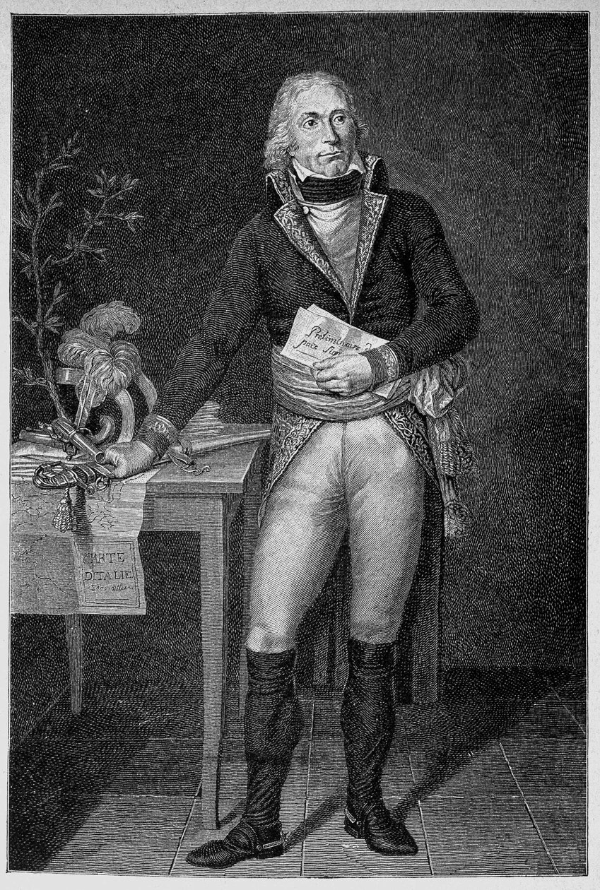 Portrét Andre Massena (1756-1817), marechal z Francie. od Unknown artist