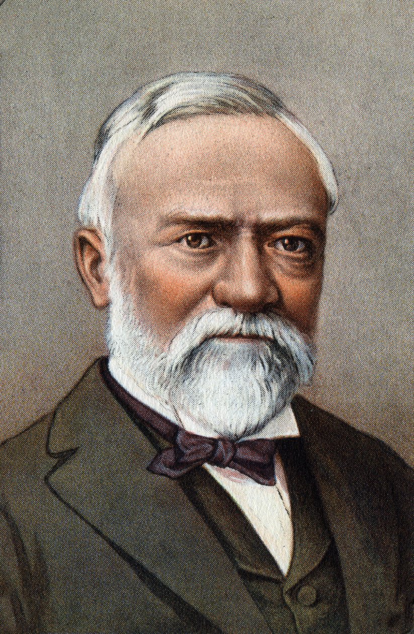 Portrét Andrewa Carnegieho . od Unknown Artist