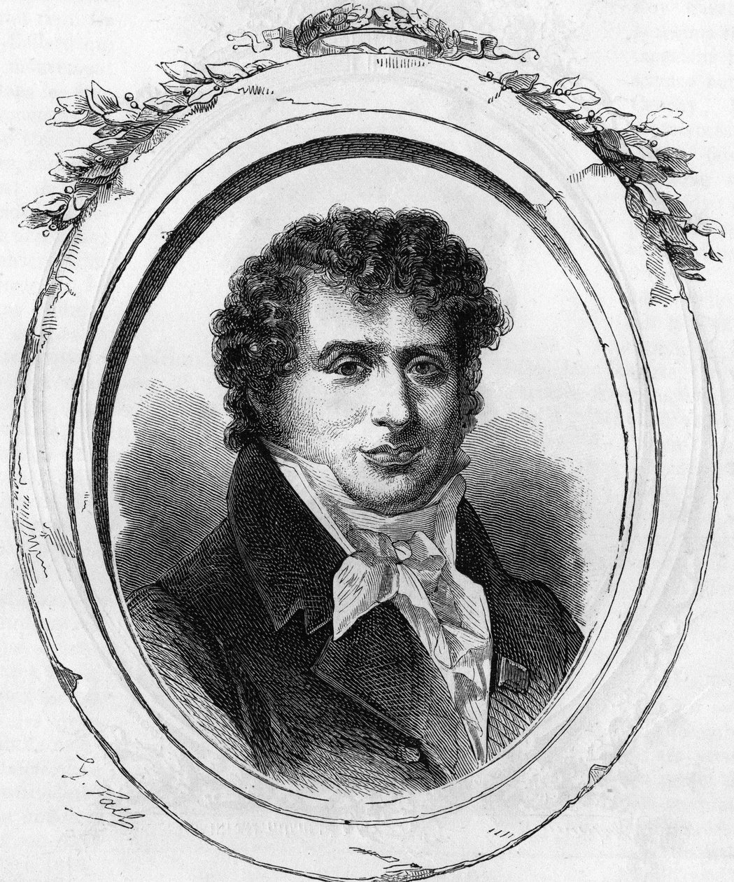 Portrét Antoina Desaugierse (1772-1827), francouzského skladatele. od Unknown artist
