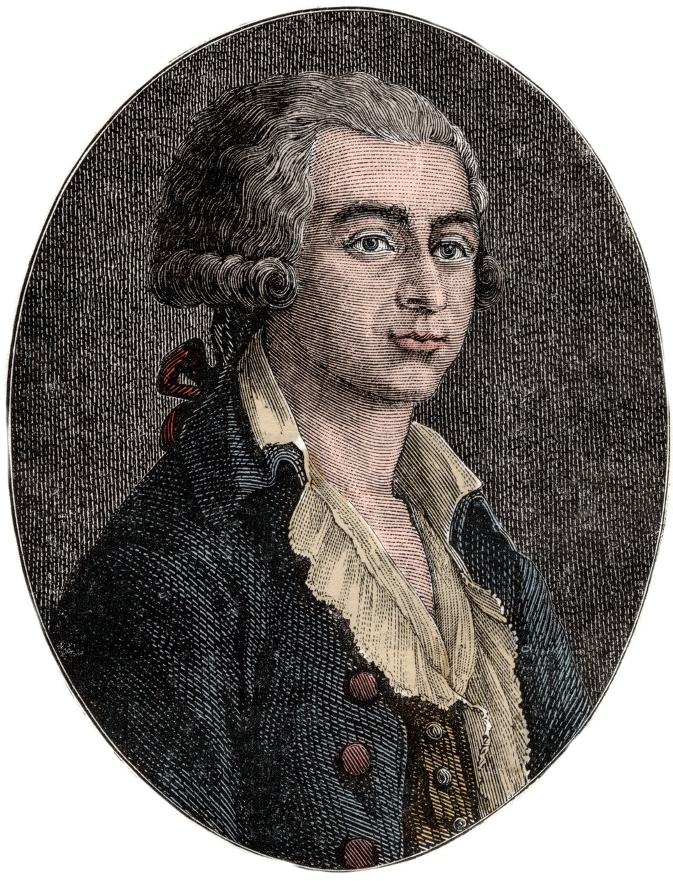Portrét Antoine Joseph Gorsas (1752-1793) francouzský novinář a politik - Antoine-Joseph Gorsas od Unknown artist