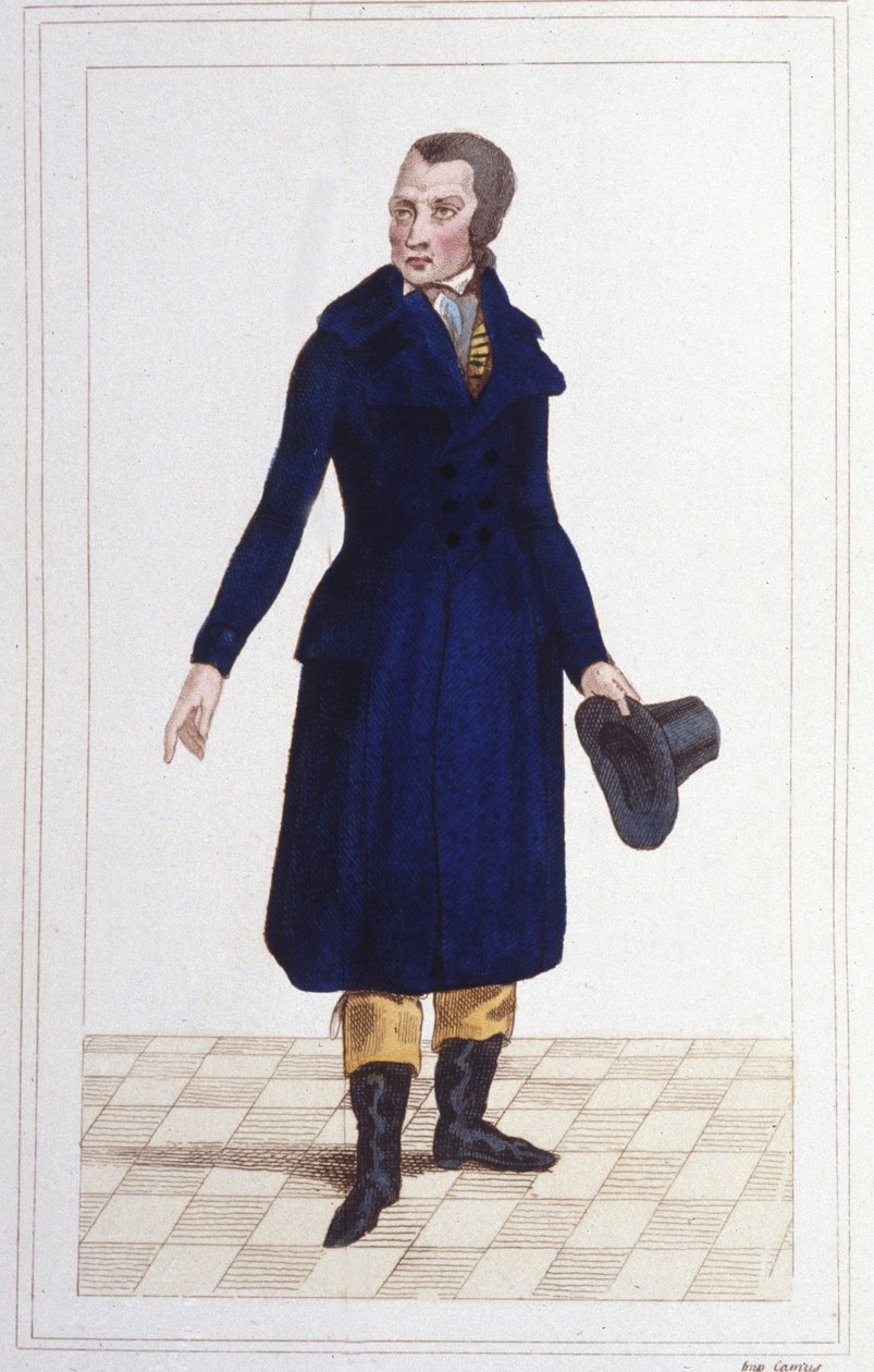 Portrét Antoine Quentin Fouquier Tinville (1746 - 1795), francouzský soudce a politik, rytina 1830 od Unknown artist