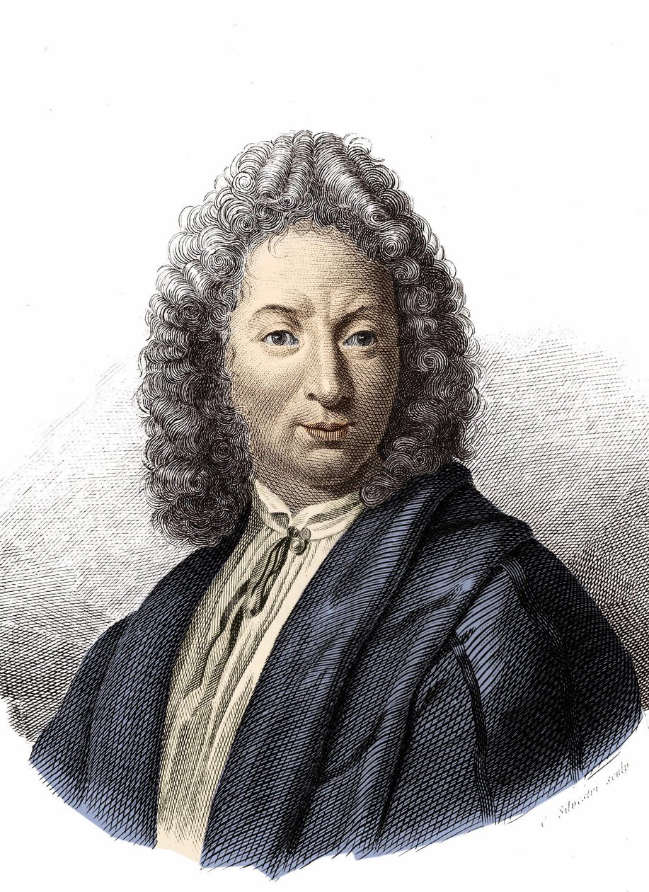 Portrét Arcangela Corelliho (1653 - 1713) od Unknown artist
