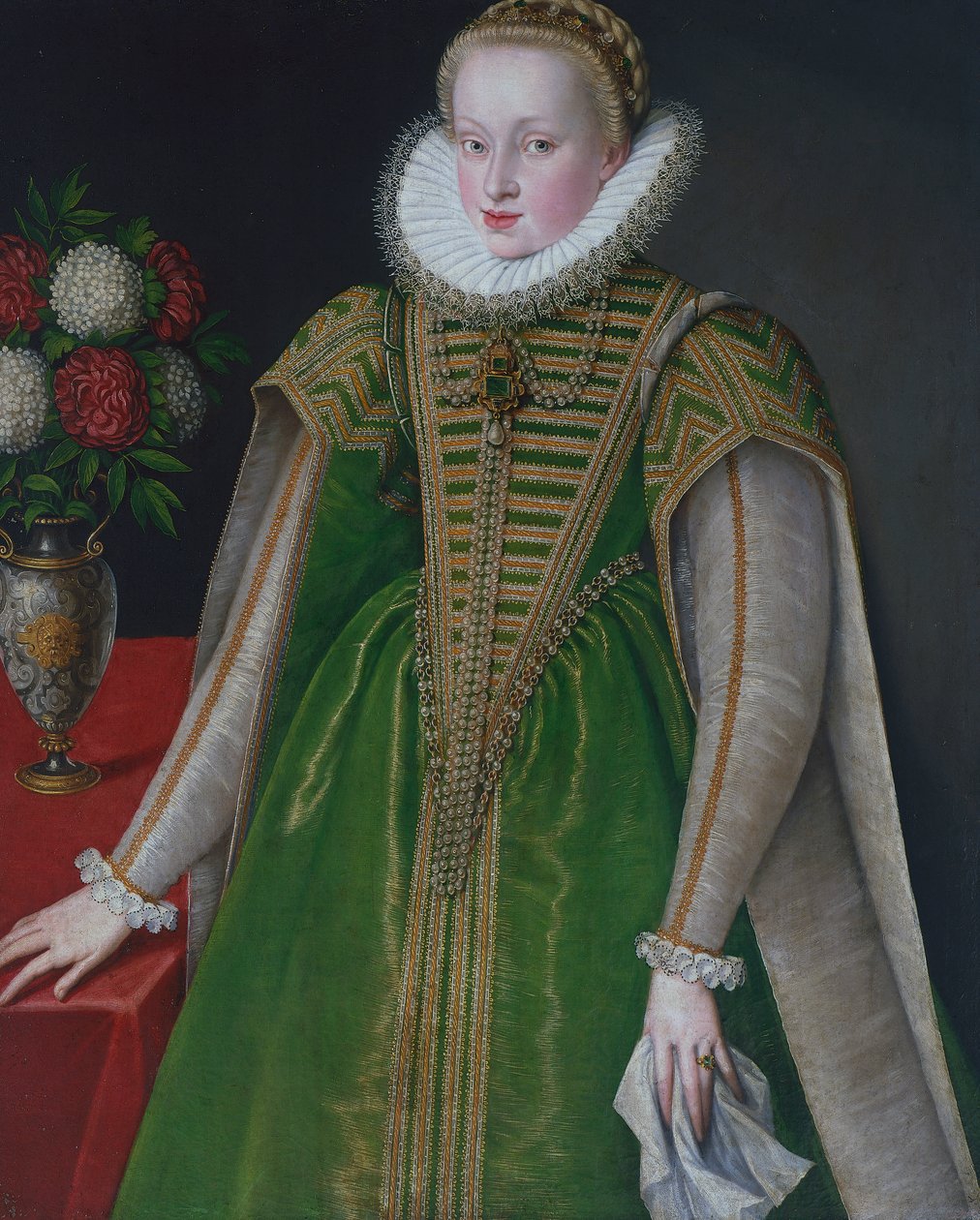 Portrét arcivévodkyně Marie Kristiny Rakouské (Štýrský Hradec) od Unknown artist