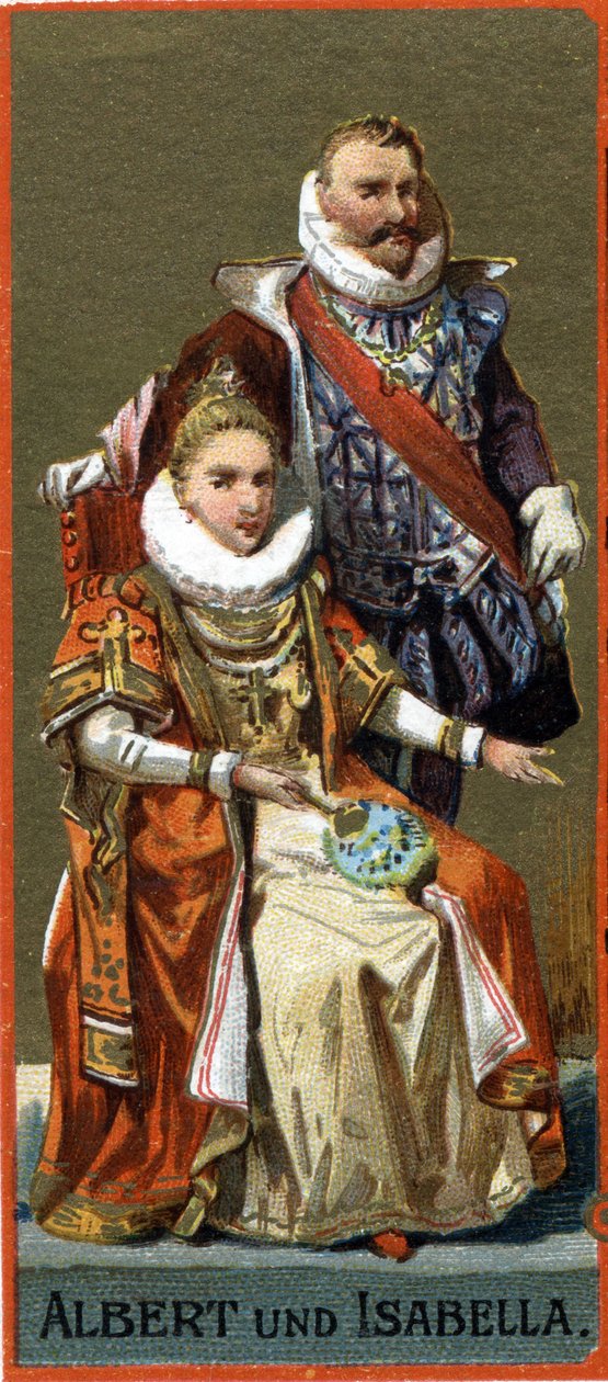 Portrét arcivévodů Alberta (Albert Habsburský od Unknown artist
