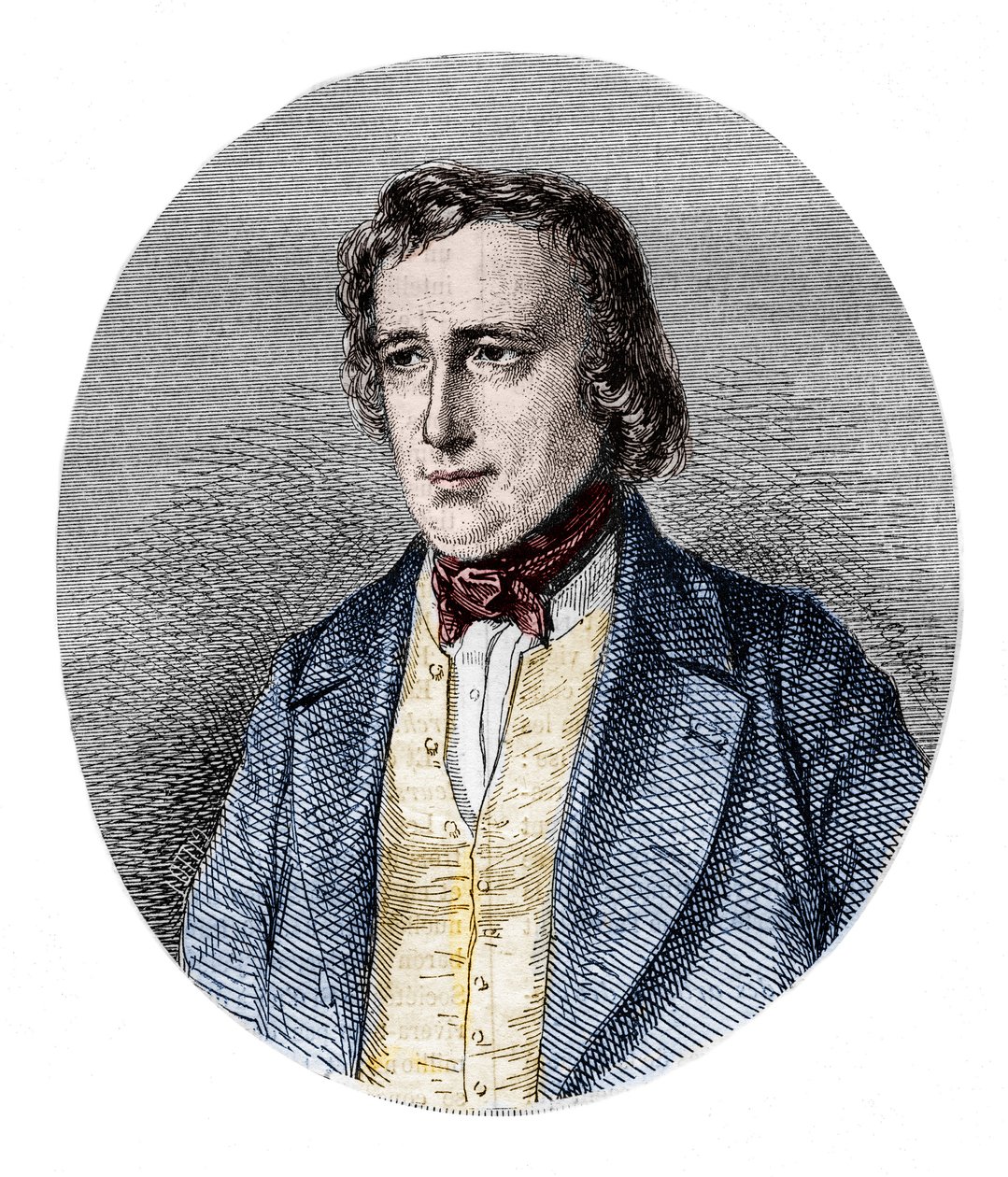 Portrét barona Taylora (Isidore Justin Severin Taylor, dit) (1789-1879), francouzský dramatik a filantrop. od Unknown artist