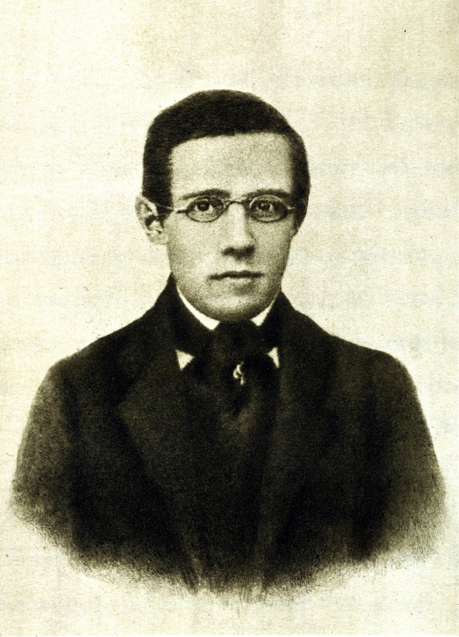 Portrét Bedřicha Smetany (1824-1884), českého skladatele a klavíristy od Unknown artist