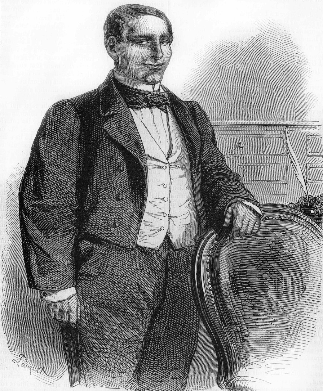 Portrét Benita Pabla Ju¿reze. Mexický politik indického původu (1806 až 1872). Prezident Mexické republiky v roce 1858. od Unknown artist