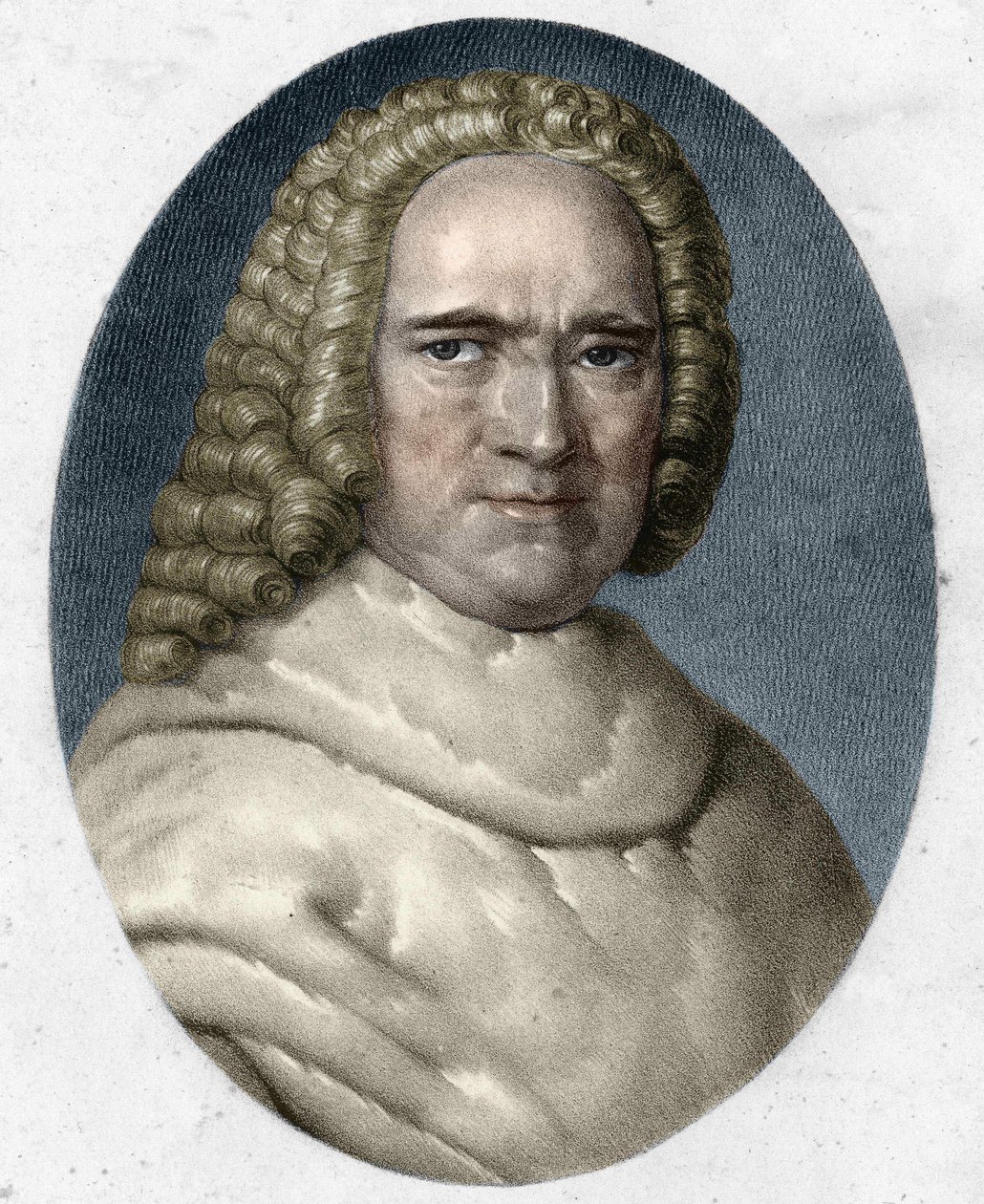 Portrét Bernarda de Jussieu (1699-1777), francouzského botanika. od Unknown artist