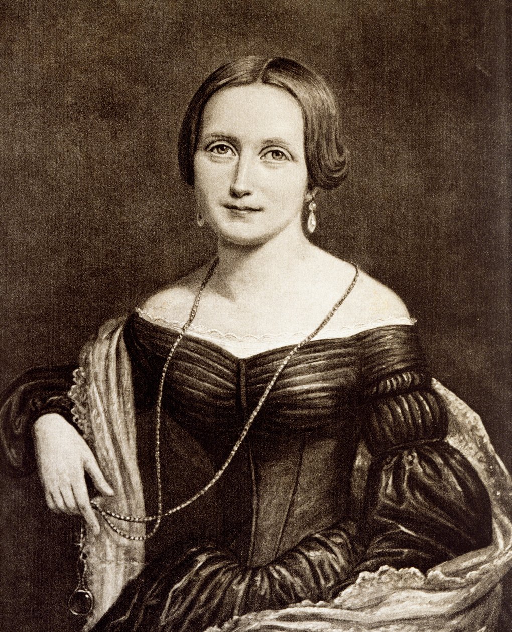 Portrét Camilly Collet od Unknown artist