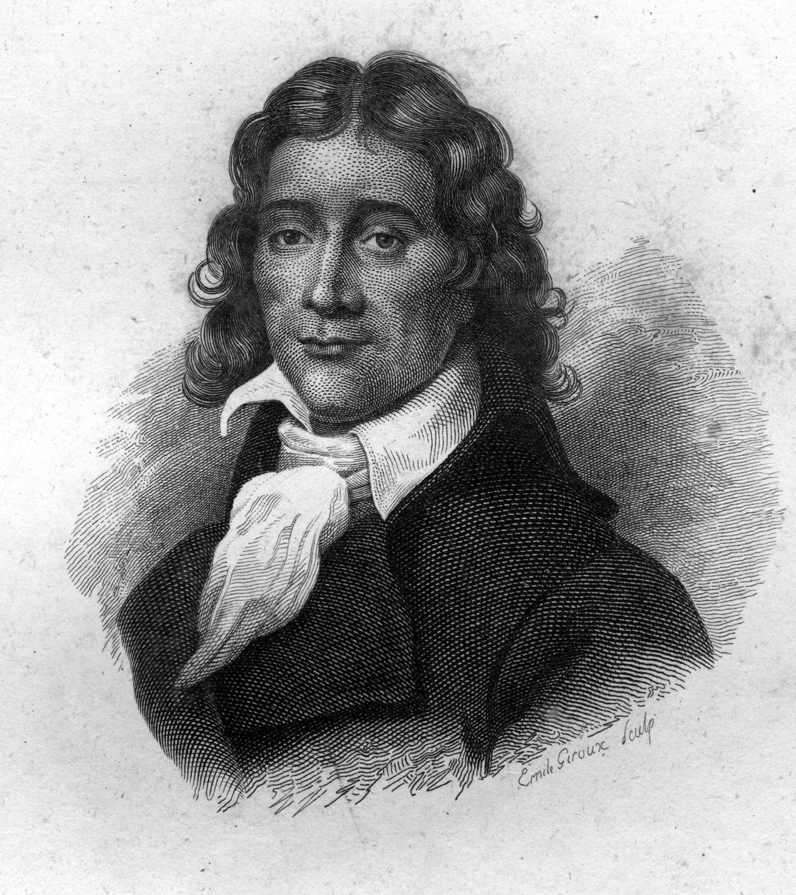 Portrét Camille Desmoulins (1760-1794), francouzského publicisty a politika, rytina 19. od Unknown artist