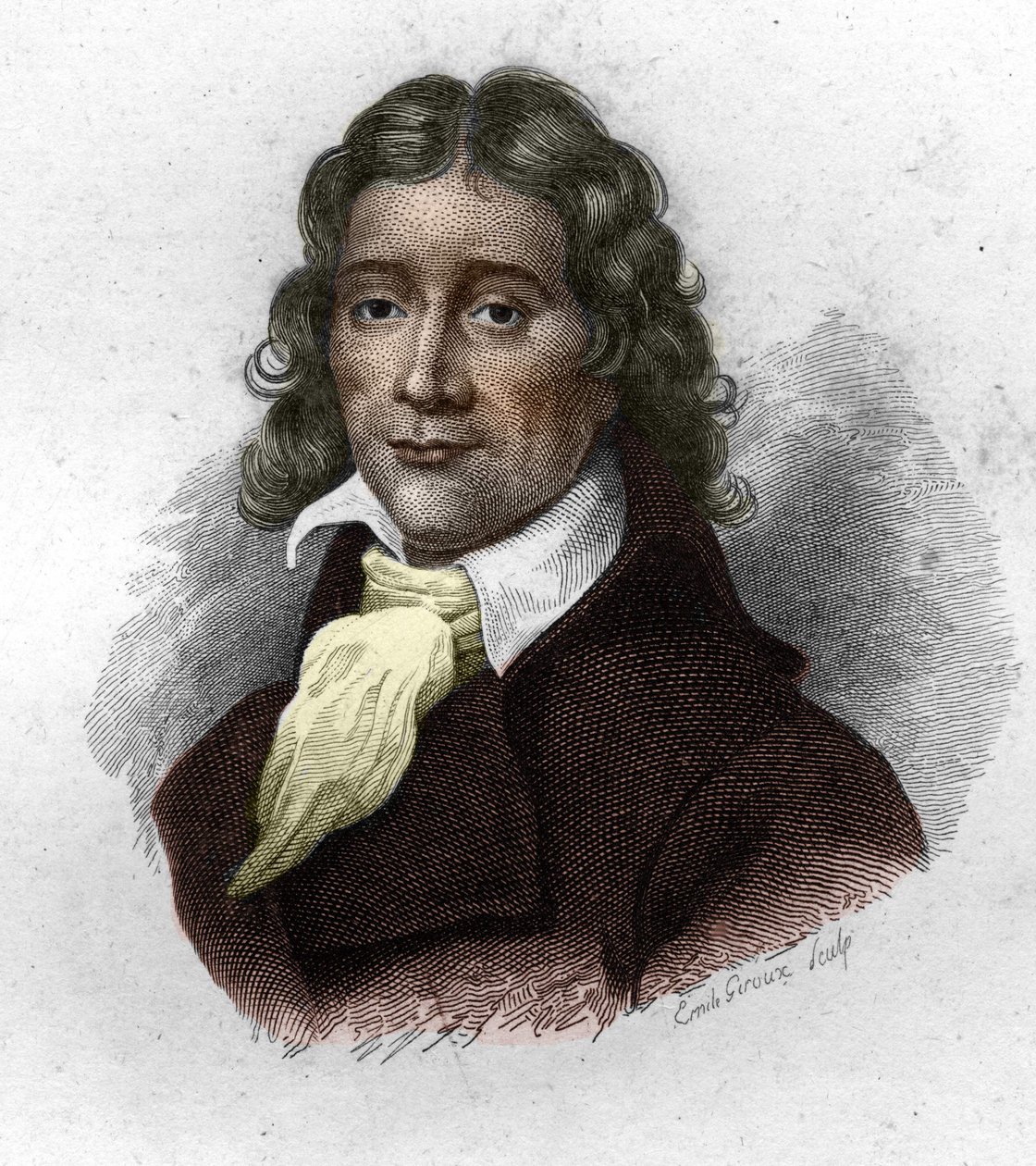 Portrét Camille Desmoulins (1760-1794), francouzského publicisty a politika, rytina 19. od Unknown artist