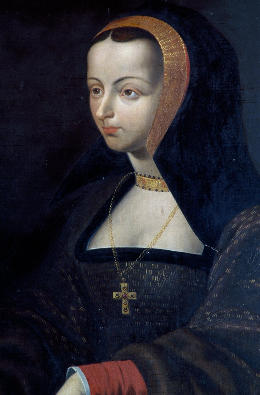 Portrét Catherine Borbone z Francie (malba) od Unknown artist