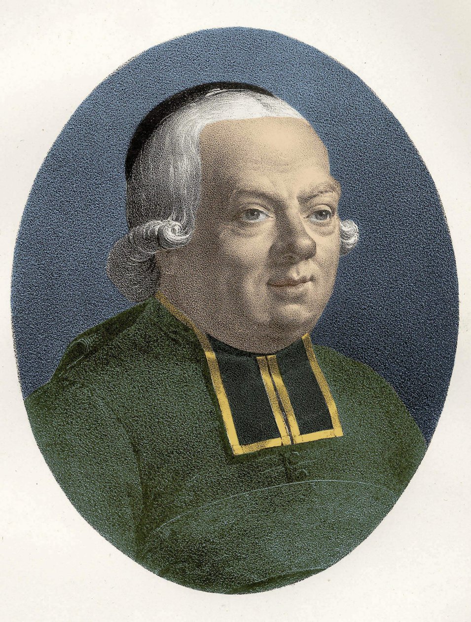 Portrét Karla, abbé z Epee (1712 - 1789) francouzský pedagog. od Unknown artist