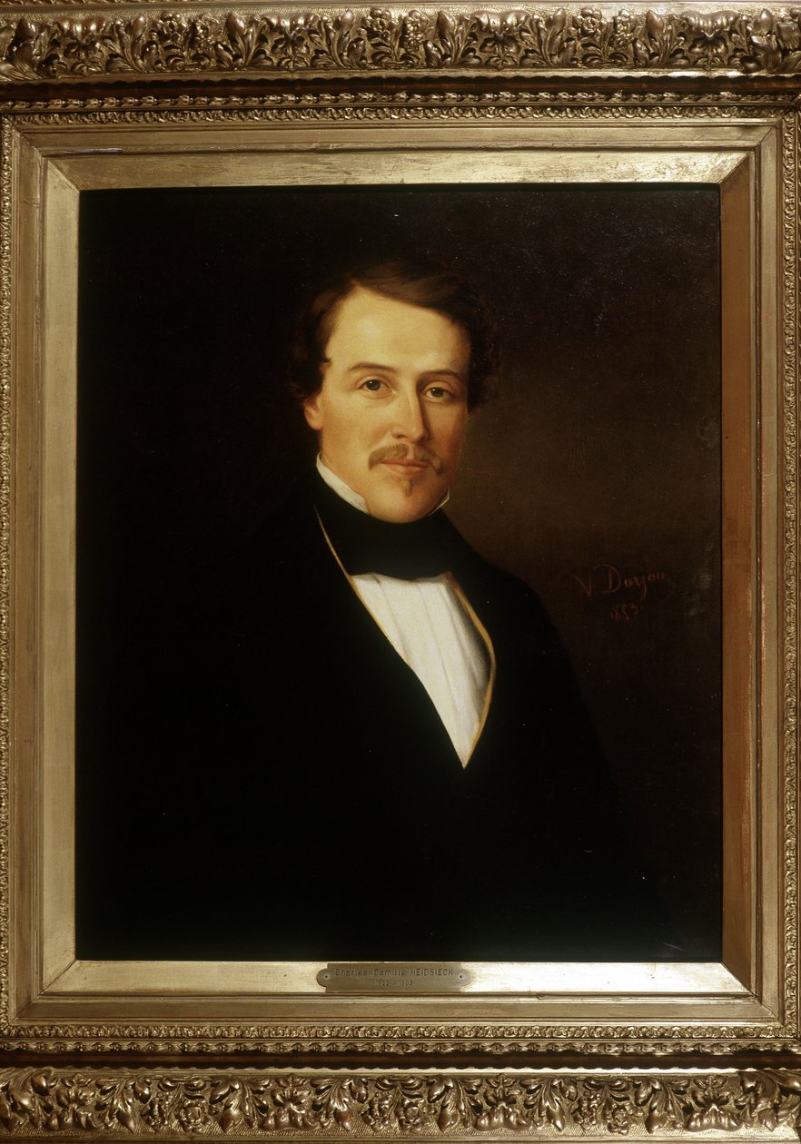 Portrét Charlese Camille Heidsiecka (1822 - 1893). od Unknown artist