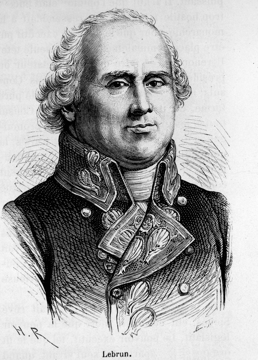Portrét Charlese Francoise Lebruna (1739-1824), francouzského politika. od Unknown artist