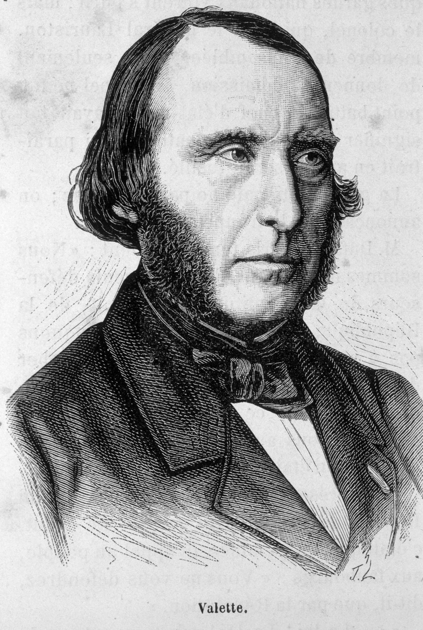 Portrét Charlese Guillauma Sourdille z Valletty (1792, -1852), francouzského spisovatele od Unknown artist