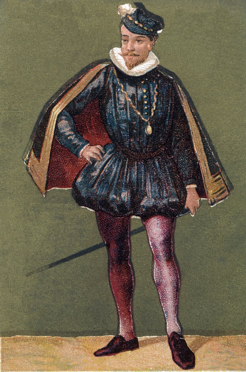 Portrét Karla IX. (1550-1574), francouzského krále. od Unknown artist